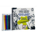 Funny Mat - Famous Painters w/6 Giotto Markers - Safari Ltd®
