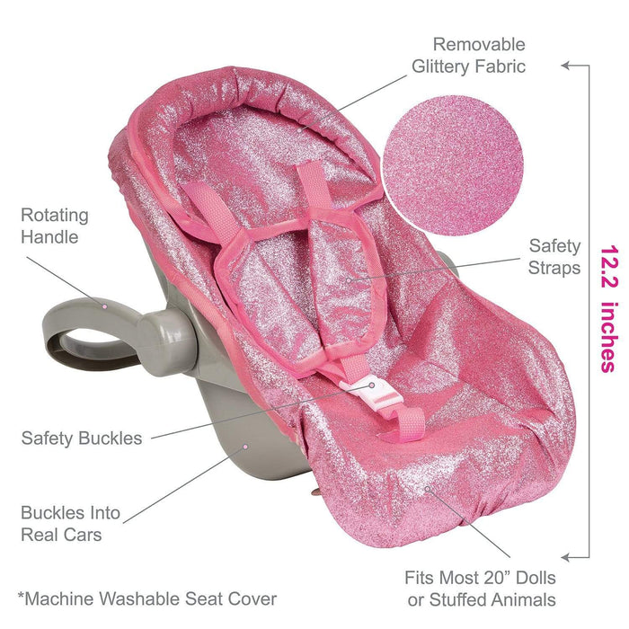 Glam Glitter Baby Doll Car Seat Carrier - Safari Ltd®