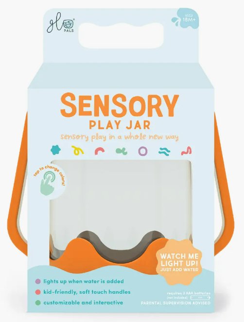 Glo Pals - Sensory Jar - Orange - Safari Ltd®
