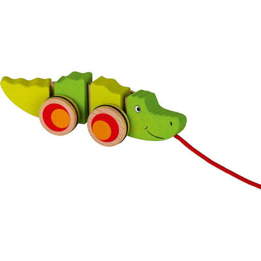 Goki Toys Pull Along Animal - Crocodile - Safari Ltd®