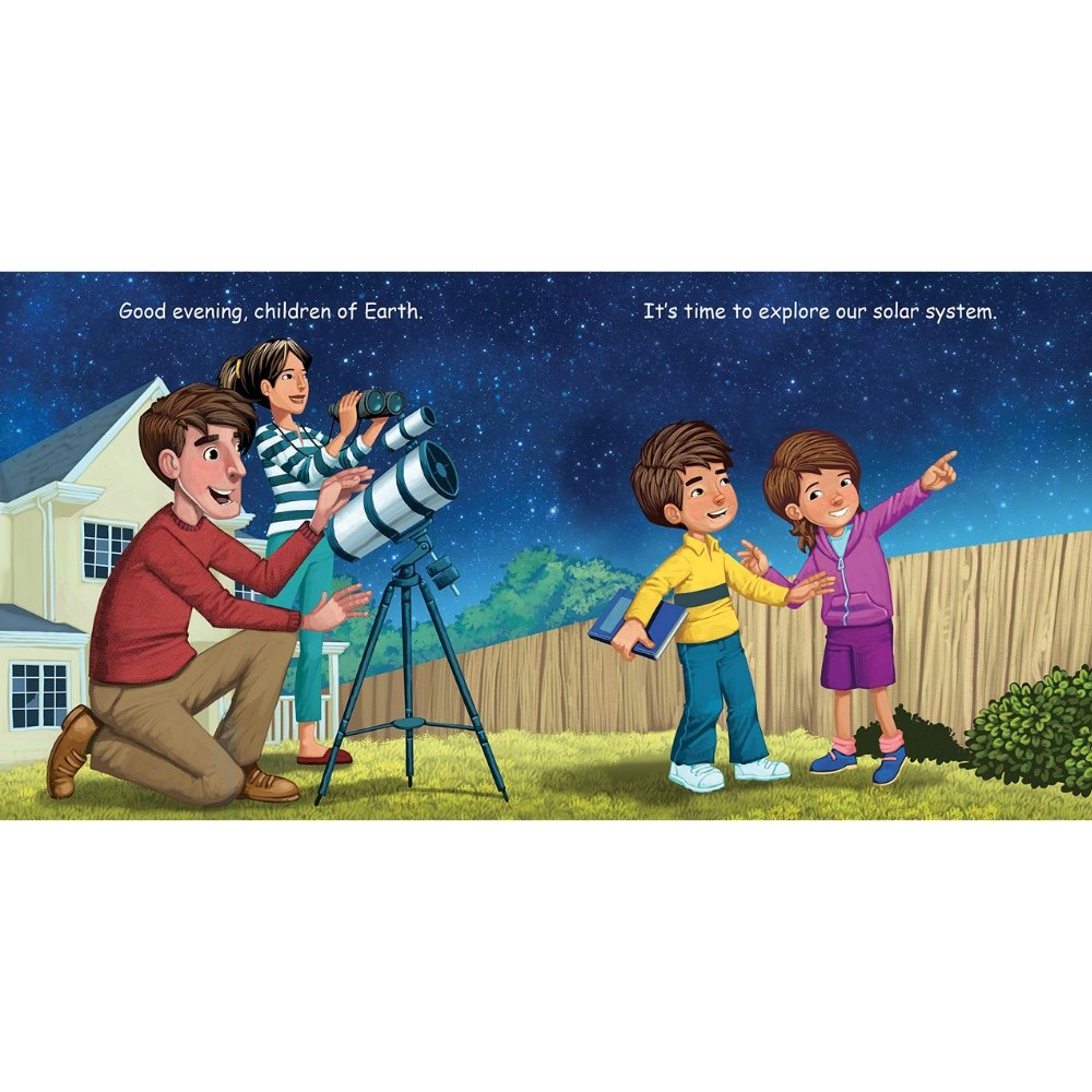 Good Night Solar System Book | Safari Ltd®