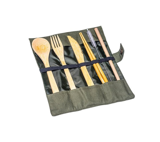 Green Bambo Cutlery Set - Safari Ltd®
