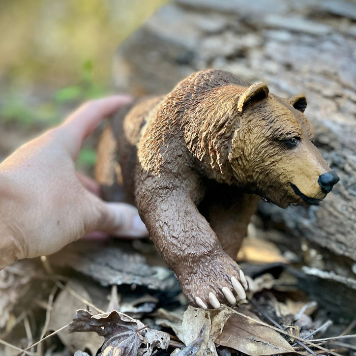 Grizzly Bear Toy, Wildlife Animal Toys
