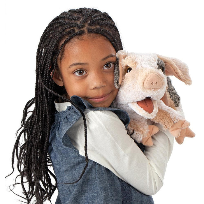 Grunting Pig Stuffed Animal Puppet - Safari Ltd®