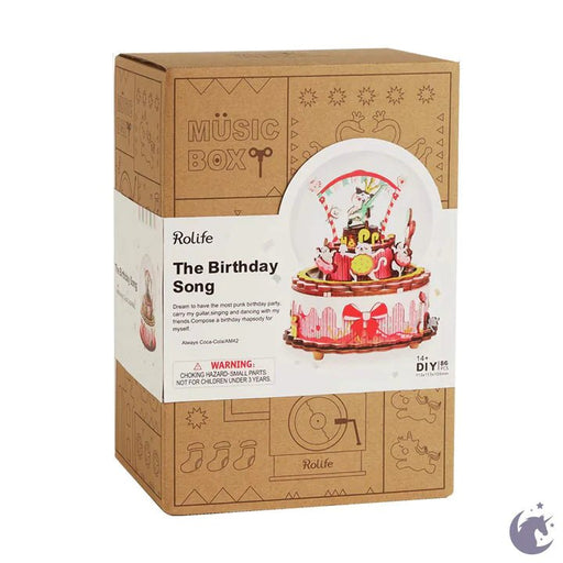 Happy Birthday Song Wooden Music Box - Safari Ltd®