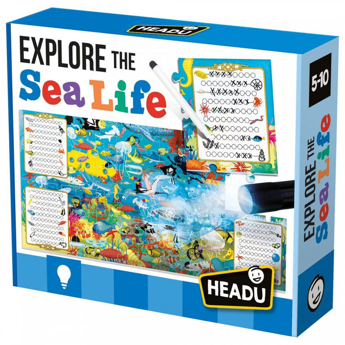 Headu Explore the Sea Life Puzzle - Safari Ltd®