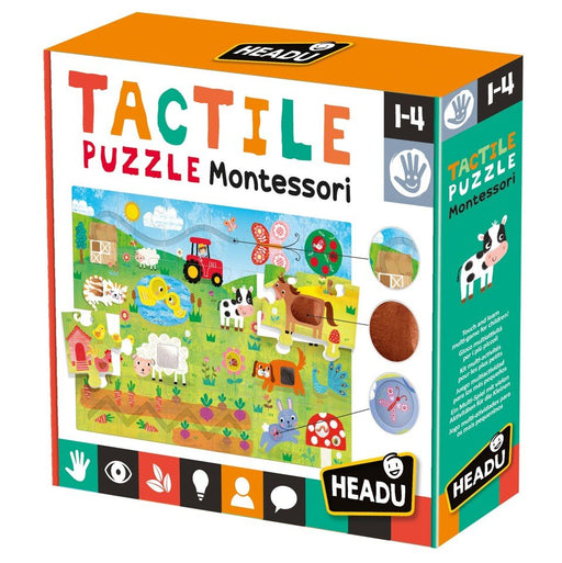 Headu Tactile Puzzle Montessori - Safari Ltd®
