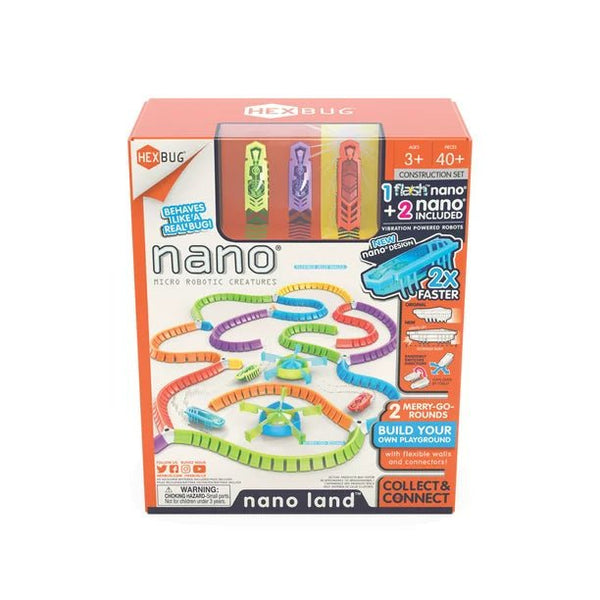 HEXBUG Flash Nano Zone - Kleurrijke sensorische speelset voor kinderen - Bouw je eigen zone - Meer dan 60 stuks en batterijen inbegrepen HEXBUG Flash Nano Zone - Kleurrijke sensorische speelset voor kinderen - Bouw je eigen zone - Meer dan 60 stuks en batterijen inbegrepen