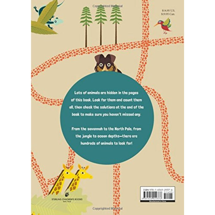 Hidden in Nature: Search, Find and Count! Book - Safari Ltd®