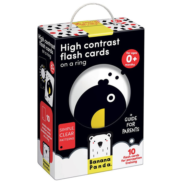 High Contrast Flash Cards on a Ring - Safari Ltd®