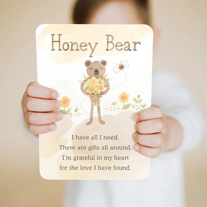 Honey Bear Snuggler, Board Book, and Affirmation Card - Safari Ltd®