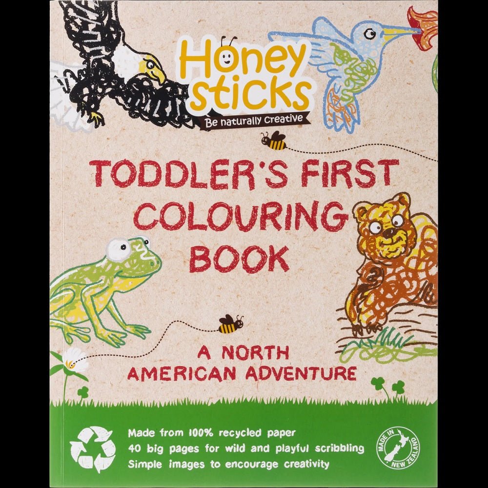 Honeysticks - Coloring Book - North America