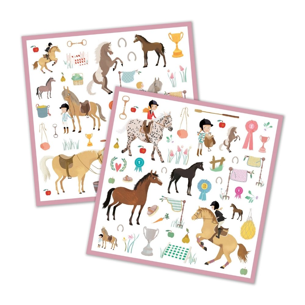 Horses Sticker Sheets - Safari Ltd®