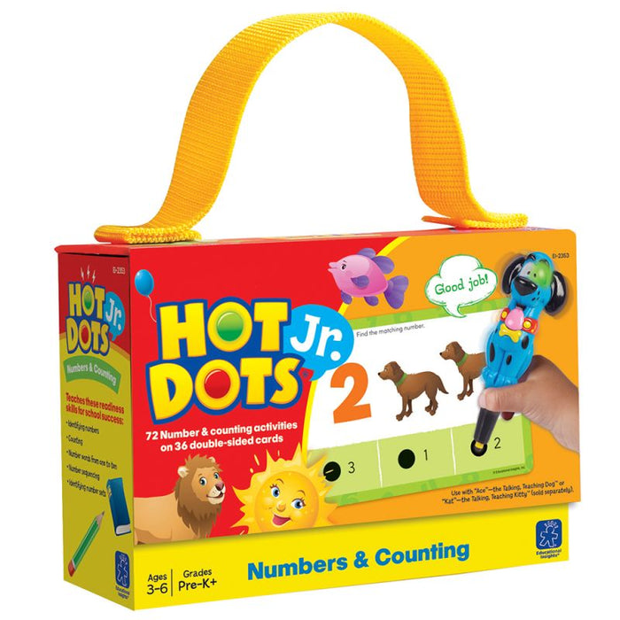 Hot Dots Jr. Card Set—Numbers & Counting - Safari Ltd®