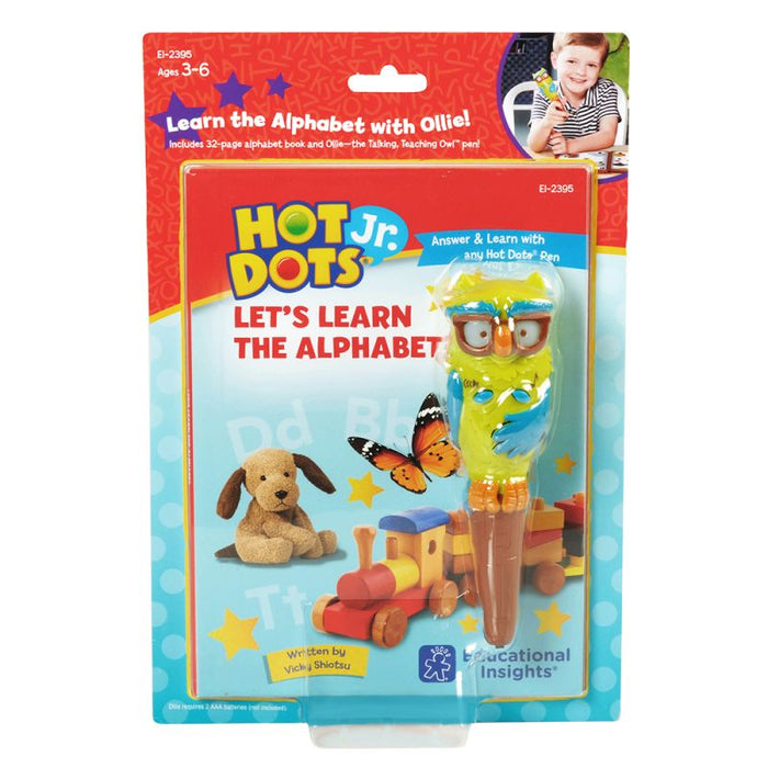 Hot Dots Jr. Let’s Learn the Alphabet Interactive Book & Pen Set