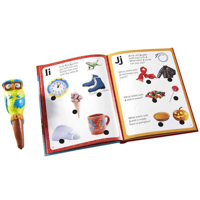 Hot Dots Jr. Let's Learn The Alphabet Interactive Book & Pen Set | Educational Insights