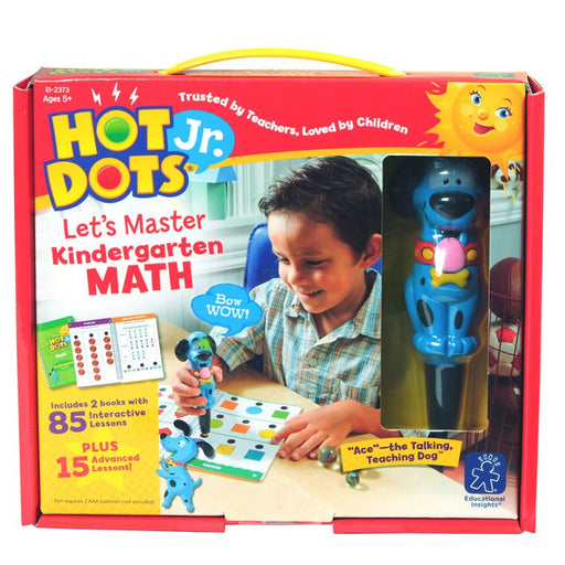 Hot Dots Jr. Let’s Master Kindergarten Math with Ace Pen - Safari Ltd®