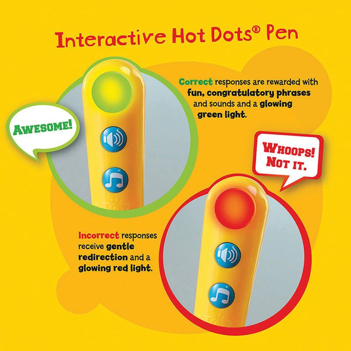 Hot Dots Let’s Master Grade 1 Math Set with Hot Dots Pen - Safari Ltd®