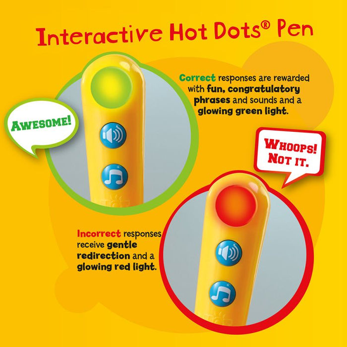 Hot Dots Let’s Master Grade 1 Reading Set with Hot Dots Pen - Safari Ltd®