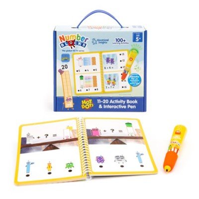 HotDots Numberblocks Activity Book 11-20 - Safari Ltd®