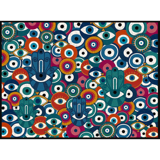 Hummingbird Australia "Evil Eyes" Color 1000 Piece Jigsaw Puzzle - Safari Ltd®