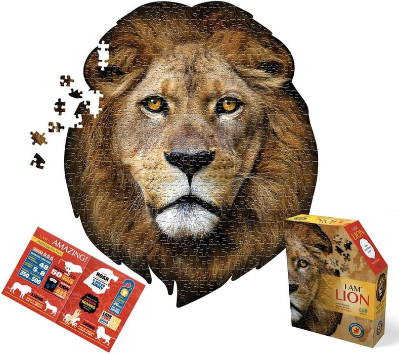 I Am Lion - 550 pc. Puzzle - Safari Ltd®