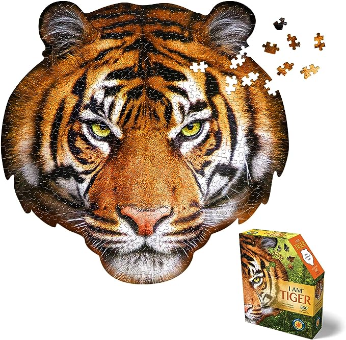 I Am Tiger - 550 pc. Puzzle - Safari Ltd®