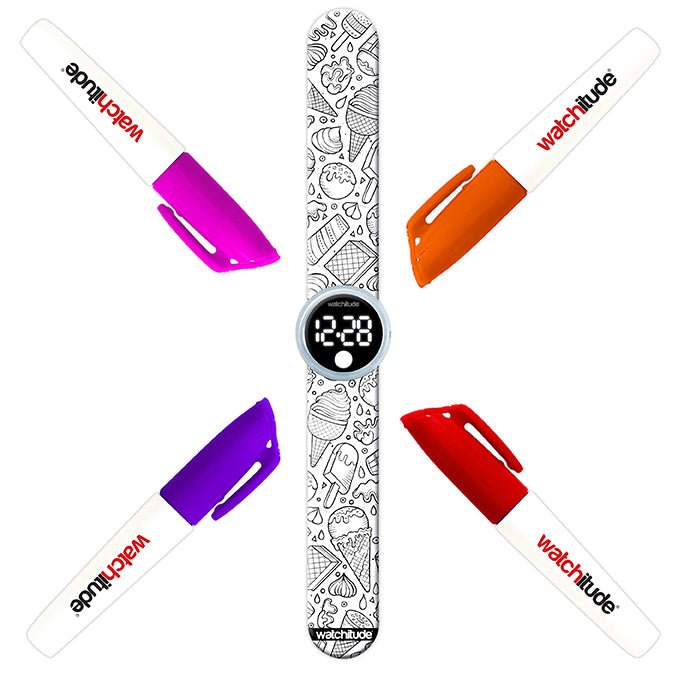 Digital slap watch clearance