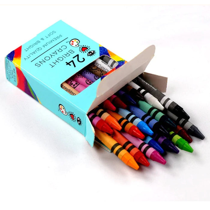 iHeartArt 24 Bright Crayons - Safari Ltd®