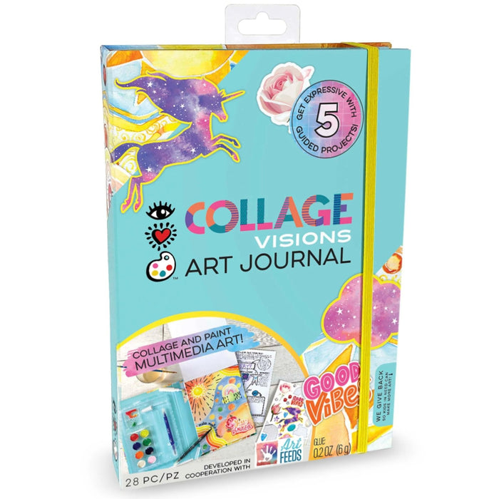 iHeartArt Art Journal - Collage Visions - Safari Ltd®