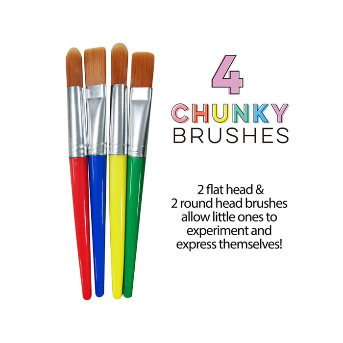 Bright Stripes 12 Brush & Fine Tip Markers