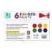 iHeartArt Jr 6 Finger Paints - Safari Ltd®