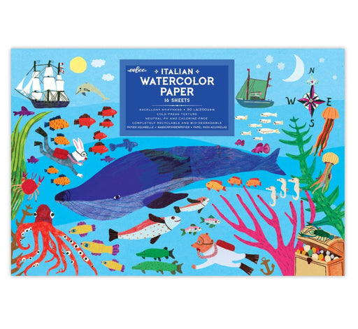 In The Sea Watercolor Pad - Safari Ltd®
