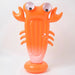 Inflatable Giant Sprinkler Sonny the Sea Creature - Neon Orange - Safari Ltd®