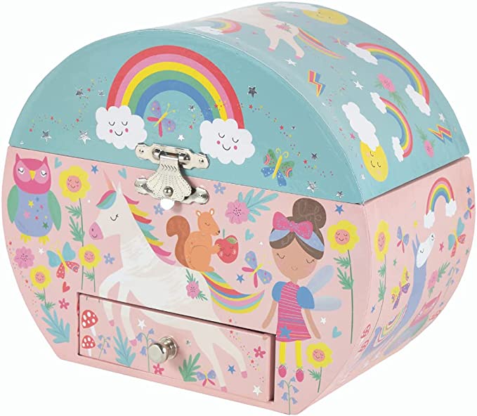 Jewelry Box - Rainbow Fairy Oval - Safari Ltd®