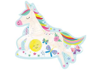 Jigsaw Puzzle - 12 pc Rainbow Unicorn - Safari Ltd®