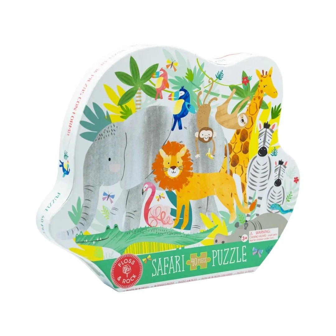 Jigsaw Puzzle 40 pc Jungle Puzzles Safari Ltd®
