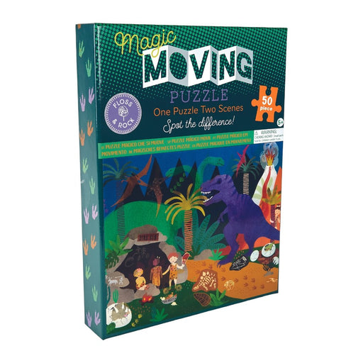 Jigsaw Puzzle - 50 pc Magic Moving Dino - Safari Ltd®