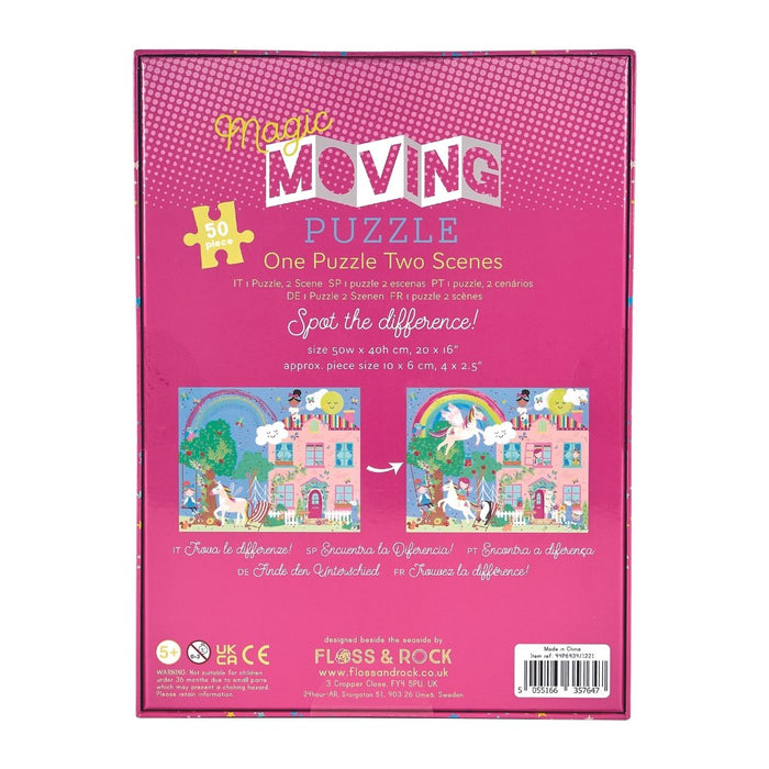 Jigsaw Puzzle - 50 pc Magic Moving Rainbow - Safari Ltd®