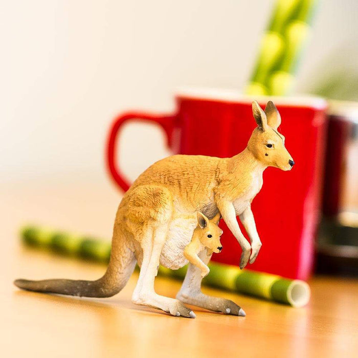 Kangaroo with Joey Toy | Wildlife Animal Toys | Safari Ltd.