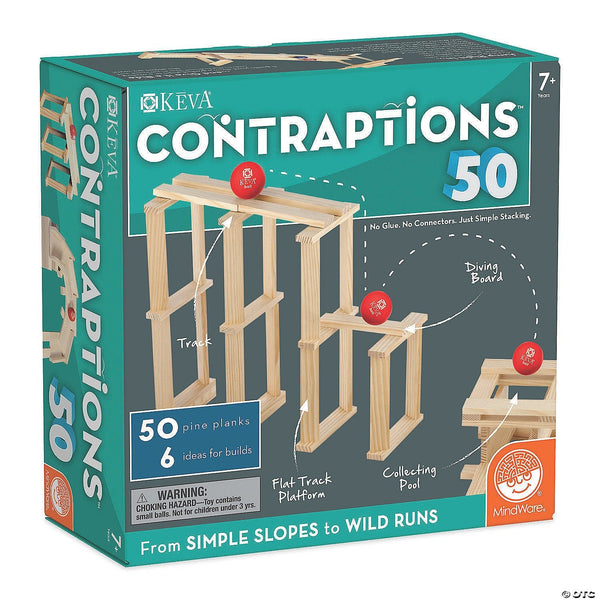 KEVA Contraptions 50 Plank Set Safari Ltd®