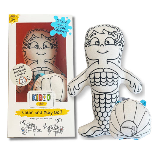 Kiboo Kids - Mermaid with Mini Shell Backpack - Safari Ltd®