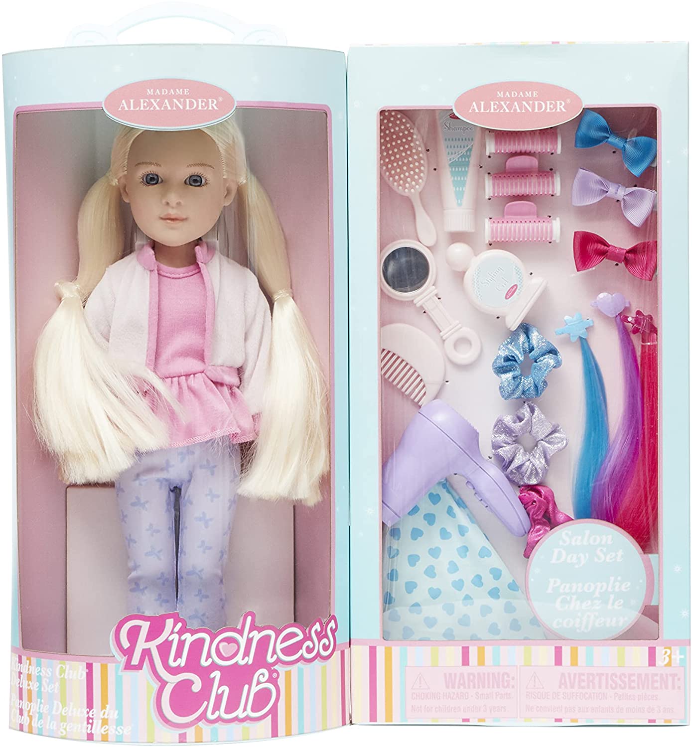 Kindness Club Salon Day Set Doll Safari Ltd® - Main Image