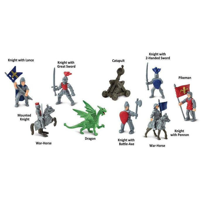 Knights &amp; Dragons Bulk Bag | Montessori Toys | Safari Ltd.