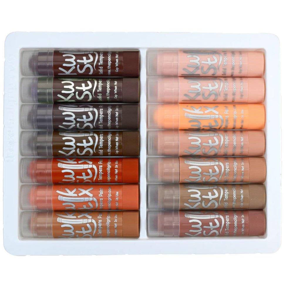 Kwik Stix Global Skin Tone Tempera Paint Sticks | Safari Ltd®