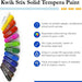 KwikStix Tempera Paint 24 Pack Classic, Metalix, Neon Colors - Safari Ltd®