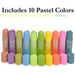 KwikStix Tempera Paint Pastel 10 colors - Safari Ltd®