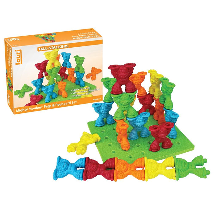 Lauri Mighty Monkey Tall Stackers Pegs
