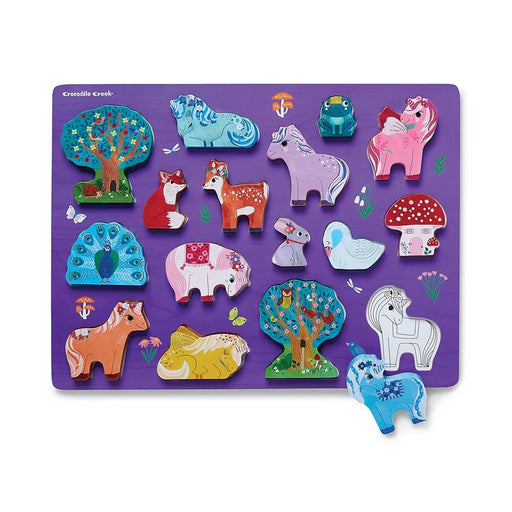 Let's Play: Unicorn Garden Puzzle - Safari Ltd®