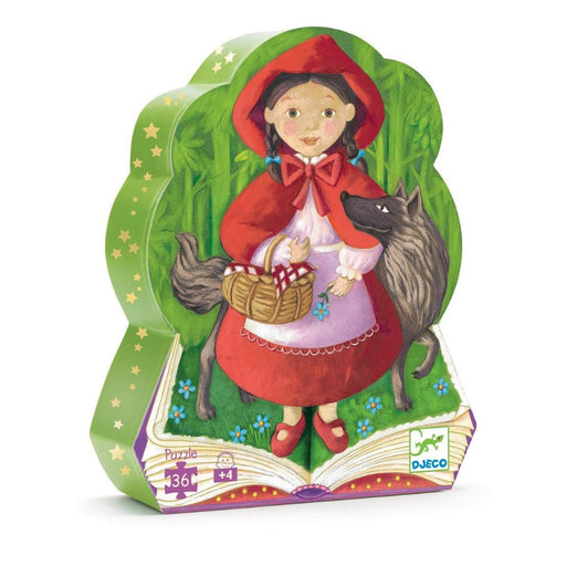 Little Red Riding Hood 36pc Silhouette Jigsaw Puzzle - Safari Ltd®
